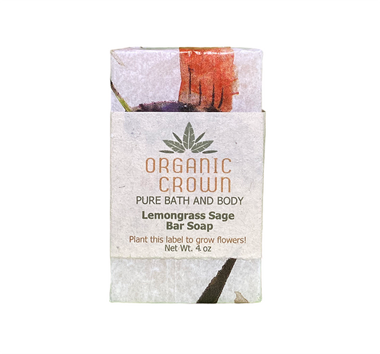 4oz Lemongrass Sage Soap